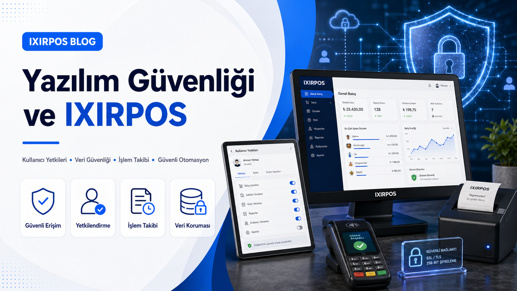 Yazılım Güvenliği Neden Önemlidir? IXIRPOS ile Güvenli Otomasyon